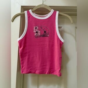 Hollister Fuchsia Hawaii Tank Top